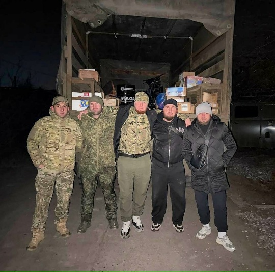 Военнослужащие 144-го мотострелкового полка выразили благодарность за гуманитарную помощь