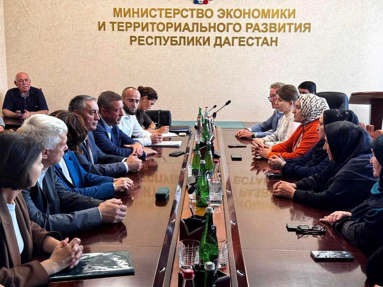 Высокопоставленные гости оценили работу "Памяти гор" в Махачкале