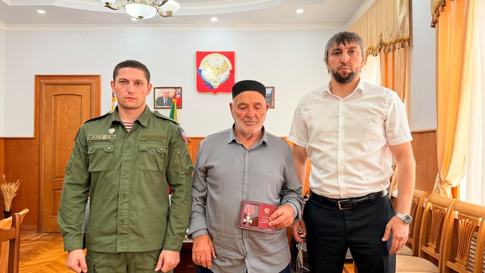 Государственные награды вручены семьям погибших участников СВО в Карабудахкентском районе