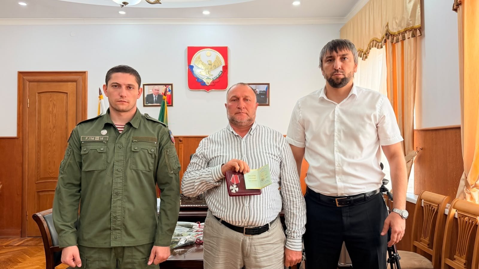 Государственные награды вручены семьям погибших участников СВО в Карабудахкентском районе