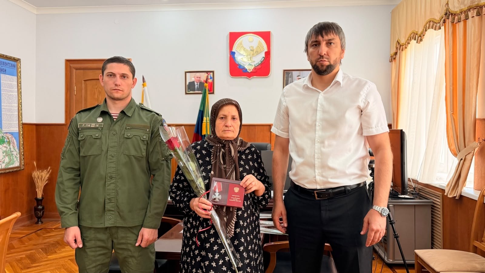 Государственные награды вручены семьям погибших участников СВО в Карабудахкентском районе