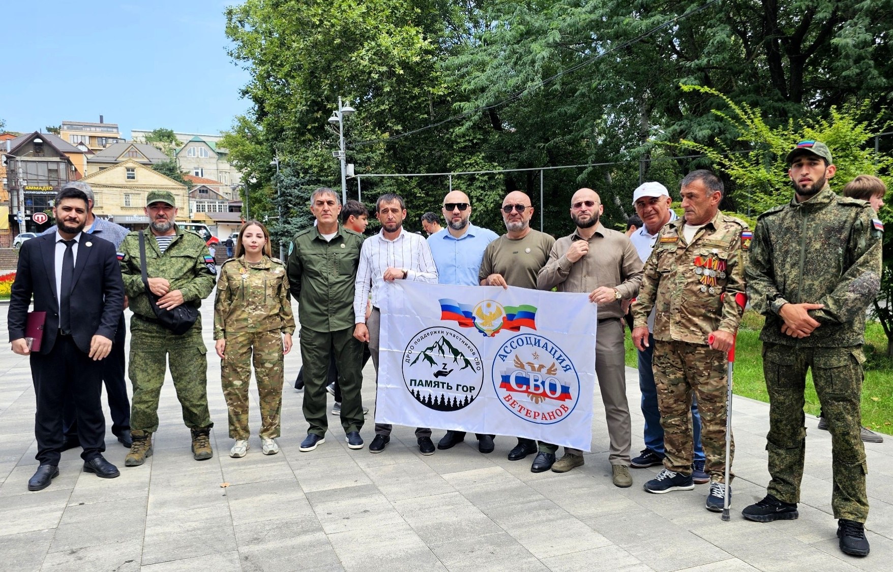 В Махачкале провели акцию в память о детях – жертвах войны