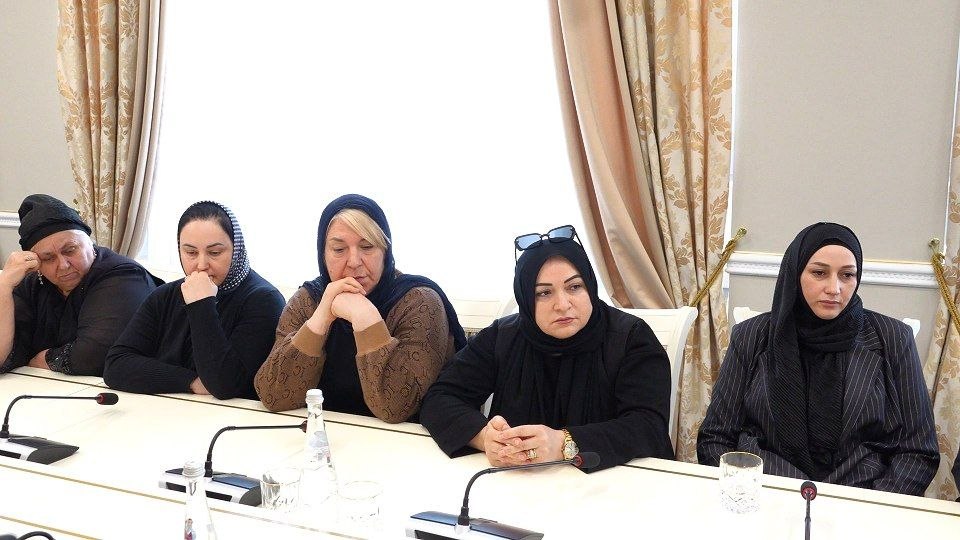 Джамбулат Салавов встретился с родными погибших участников СВО в Махачкале